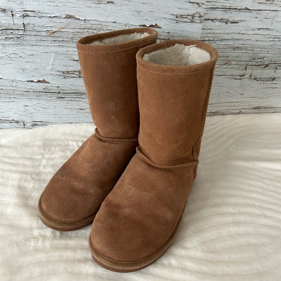 Soft Moc Shoes - SOFT MOC Suede Sherpa Lined Boots